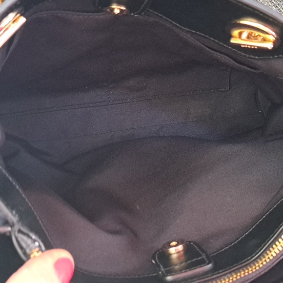 COACH BROOKE CHAIN Black Shoulder Bag Excellent  Condition - Picture 11 of 14